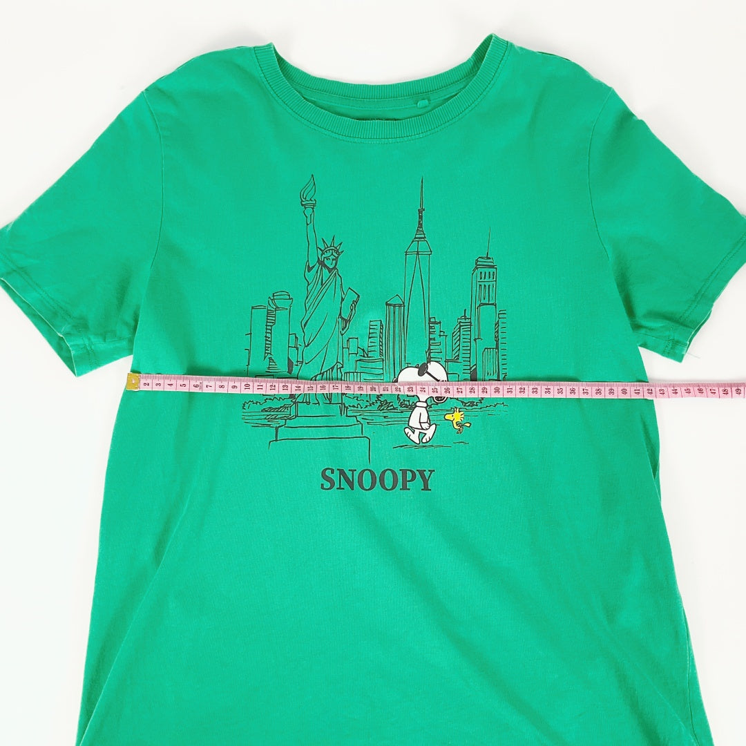 Peanuts Snoopy Statue of Liberty Licensed Shirt