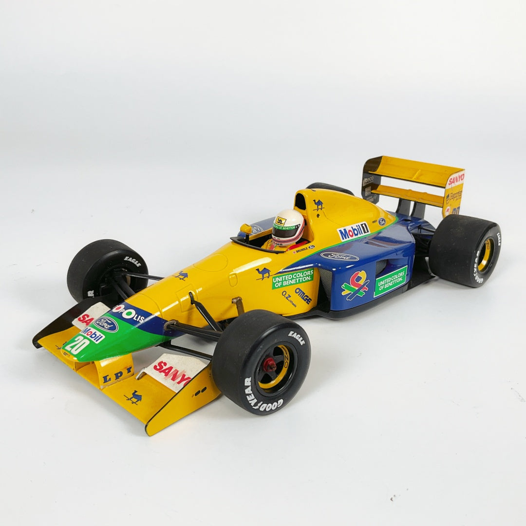 MINICHAMPS Benetton Ford B191B Martin Brundle 1:18 Diecast Model — Missing Left Mirror