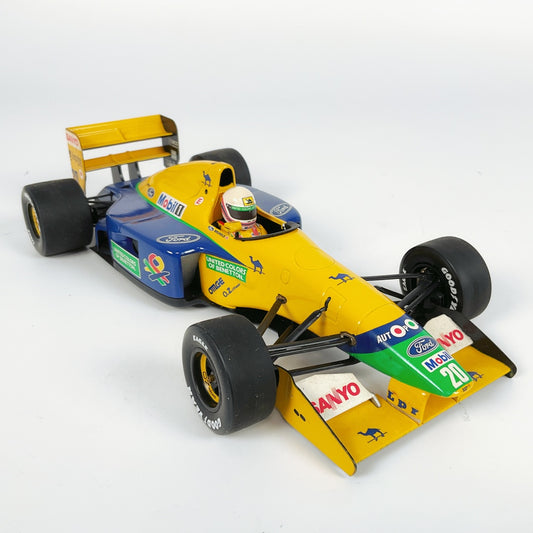 MINICHAMPS Benetton Ford B191B Martin Brundle 1:18 Diecast Model — Missing Left Mirror
