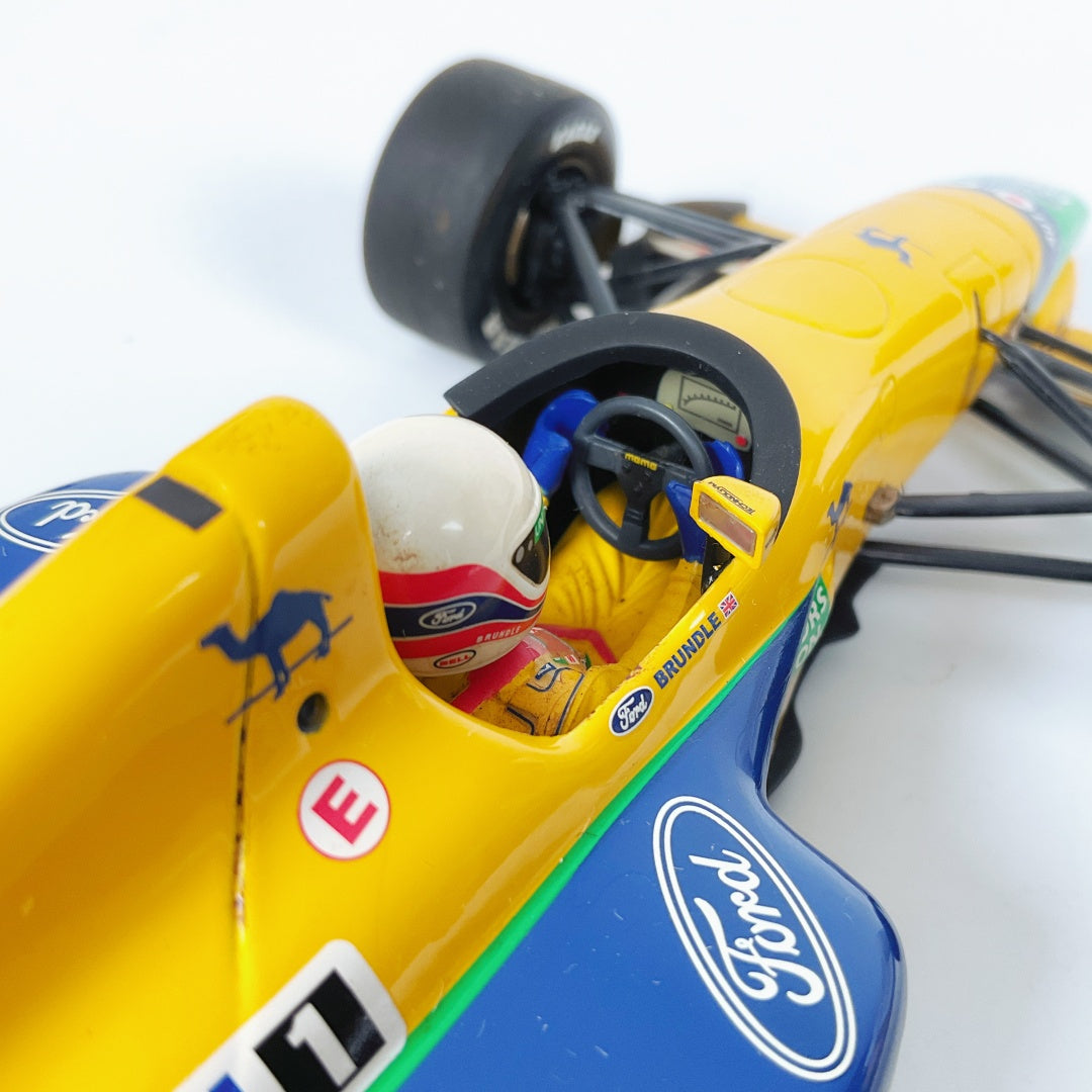 MINICHAMPS Benetton Ford B191B Martin Brundle 1:18 Diecast Model — Missing Left Mirror