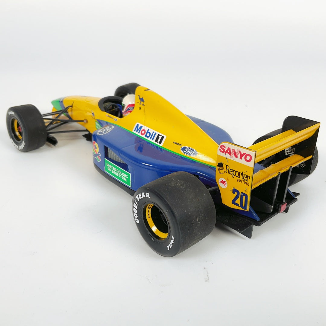 MINICHAMPS Benetton Ford B191B Martin Brundle 1:18 Diecast Model — Missing Left Mirror