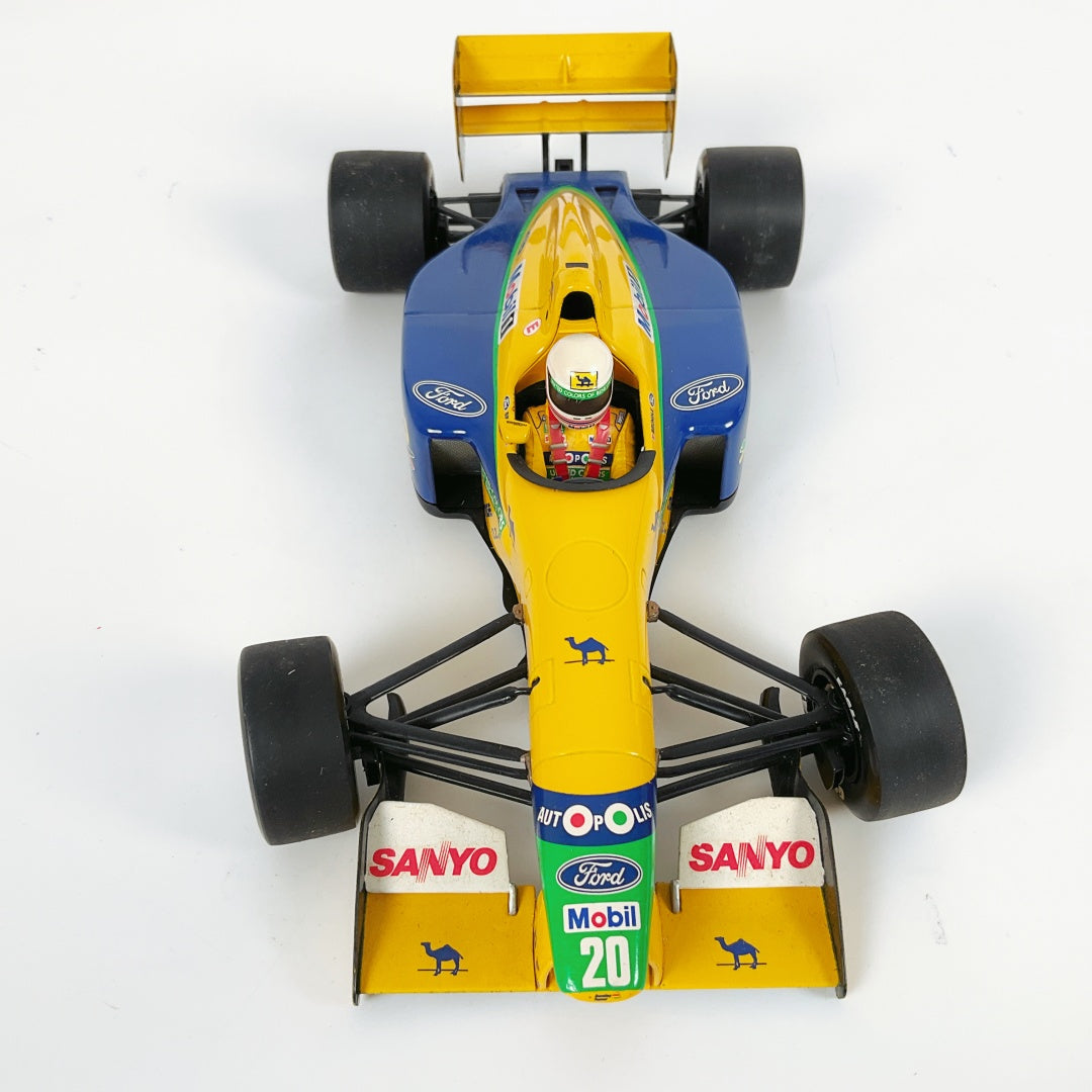 MINICHAMPS Benetton Ford B191B Martin Brundle 1:18 Diecast Model — Missing Left Mirror