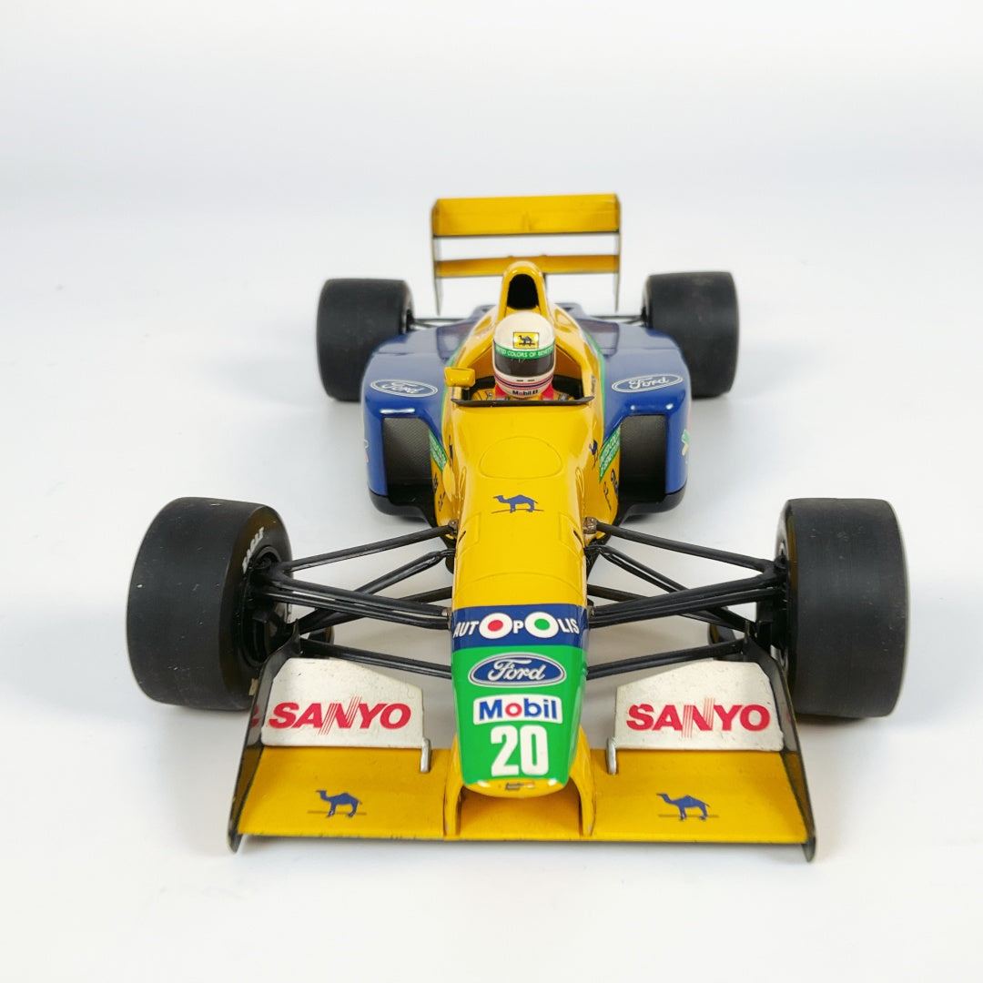 MINICHAMPS Benetton Ford B191B Martin Brundle 1:18 Diecast Model — Missing Left Mirror
