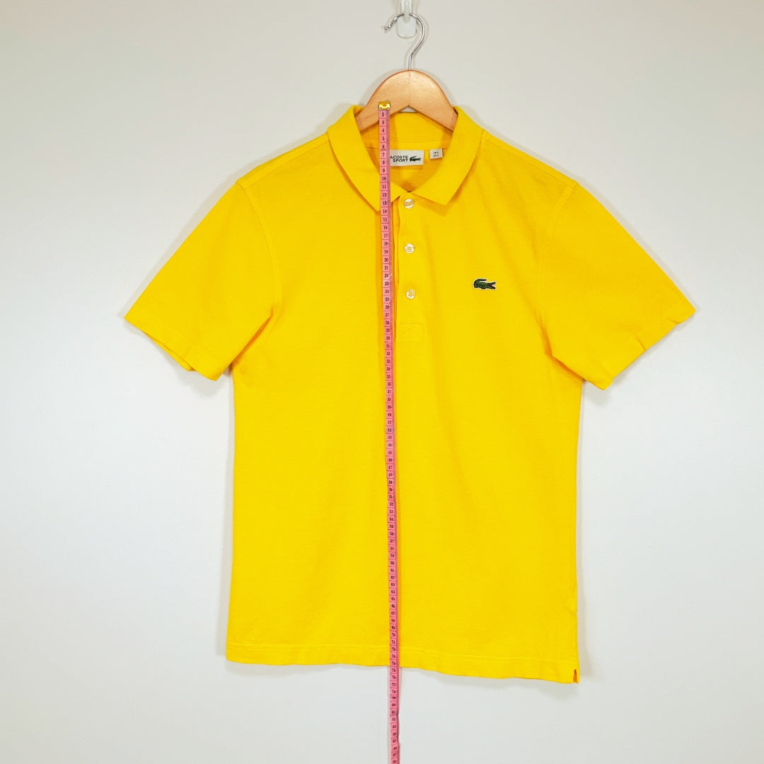 Lacoste - Sport Bright Yellow Cotton Polo