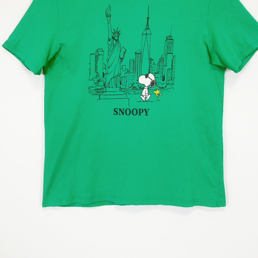 Peanuts Snoopy Statue of Liberty Licensed Shirt