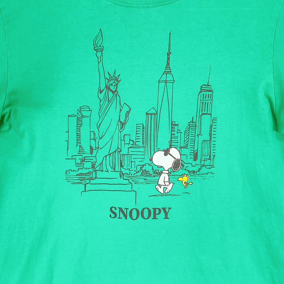Peanuts Snoopy Statue of Liberty Licensed Shirt