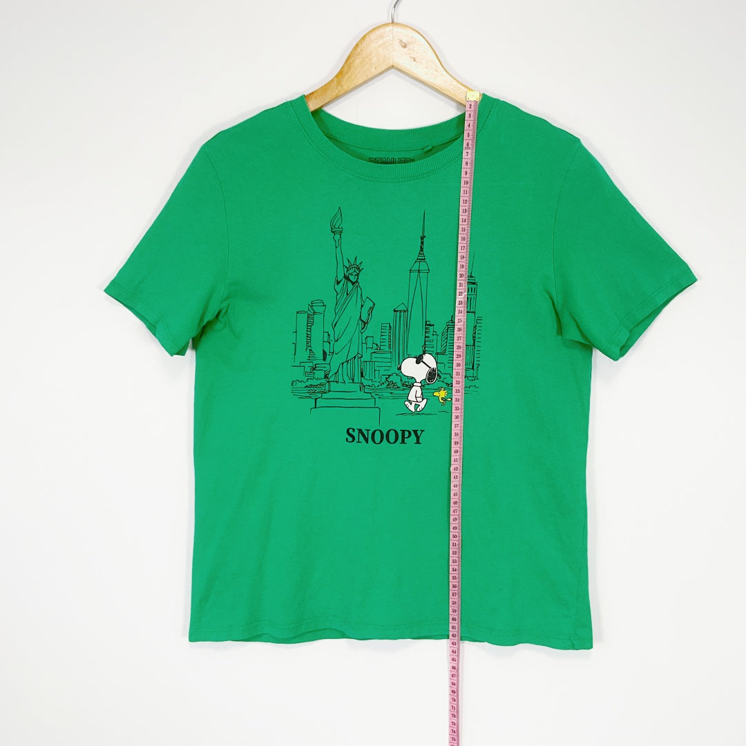 Peanuts Snoopy Statue of Liberty Licensed Shirt