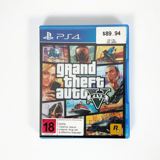 Grand Theft Auto V (PS4)