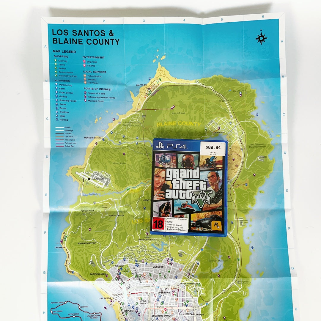 Grand Theft Auto V (PS4)