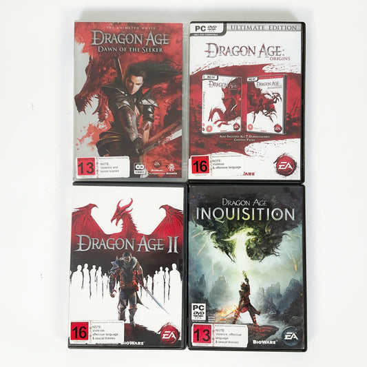 Epic Dragon Age Collector’s Bundle – Movie + PC Games (Origins + Awakening + II + Inquisition)