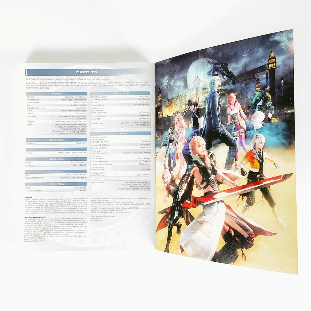 Lightning Returns: Final Fantasy XIII – The Complete Official Guide