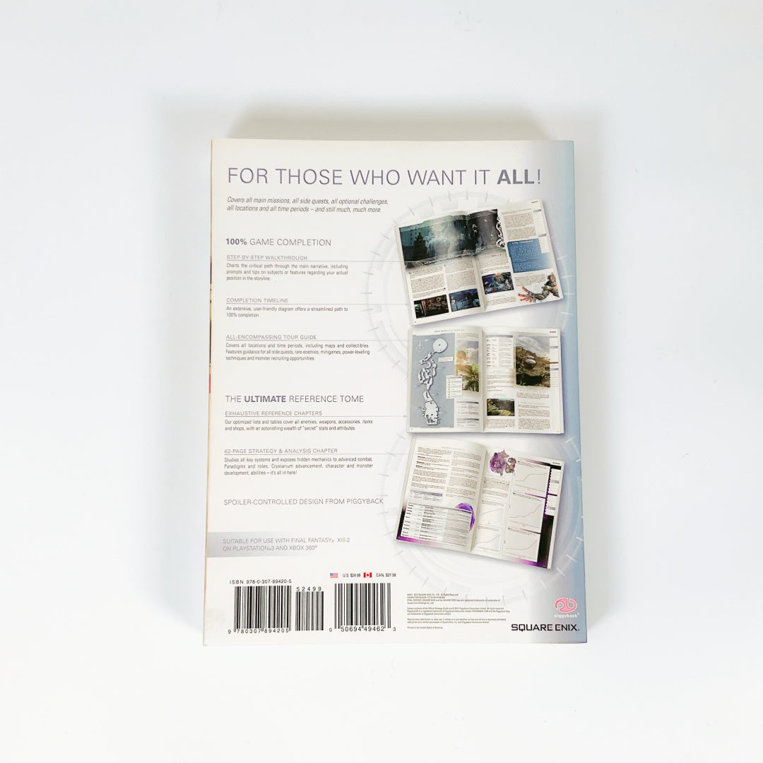 Final Fantasy XIII-2: The Complete Official Guide