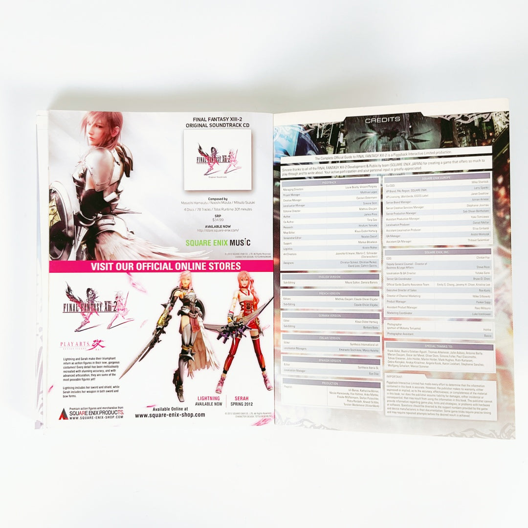 Final Fantasy XIII-2: The Complete Official Guide