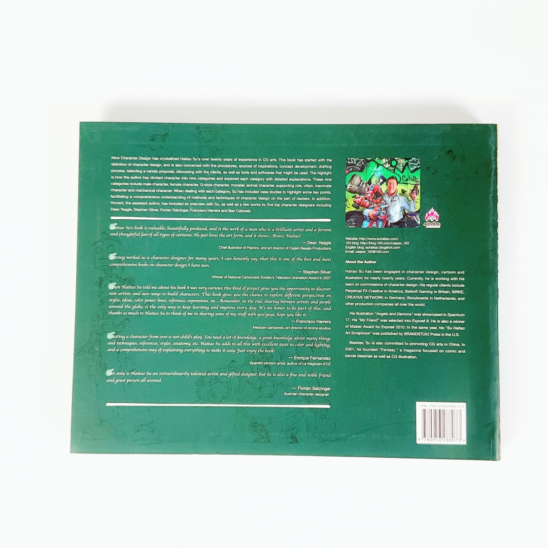 Alive Character Design for Game, Animation and Film by Haitao Su, Vincent Zhao