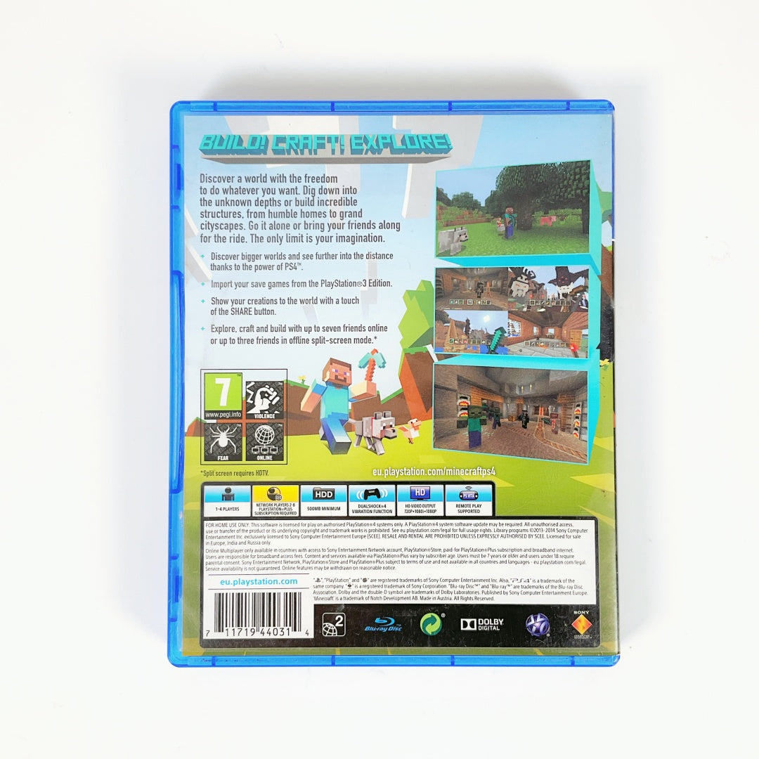Minecraft PlayStation 4 Edition