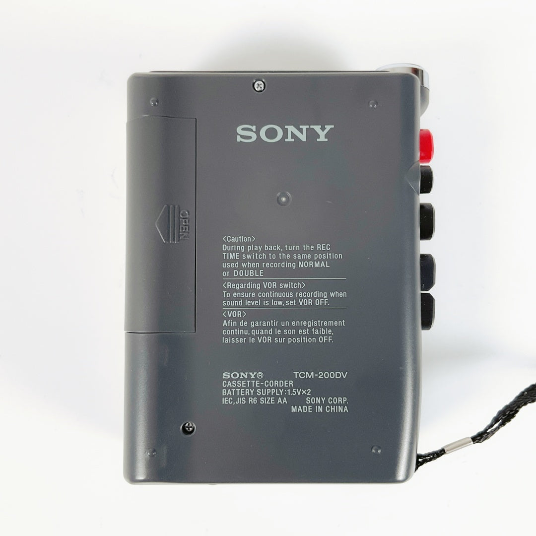 Sony TCM-200DV Cassette Recorder – Tested & Working