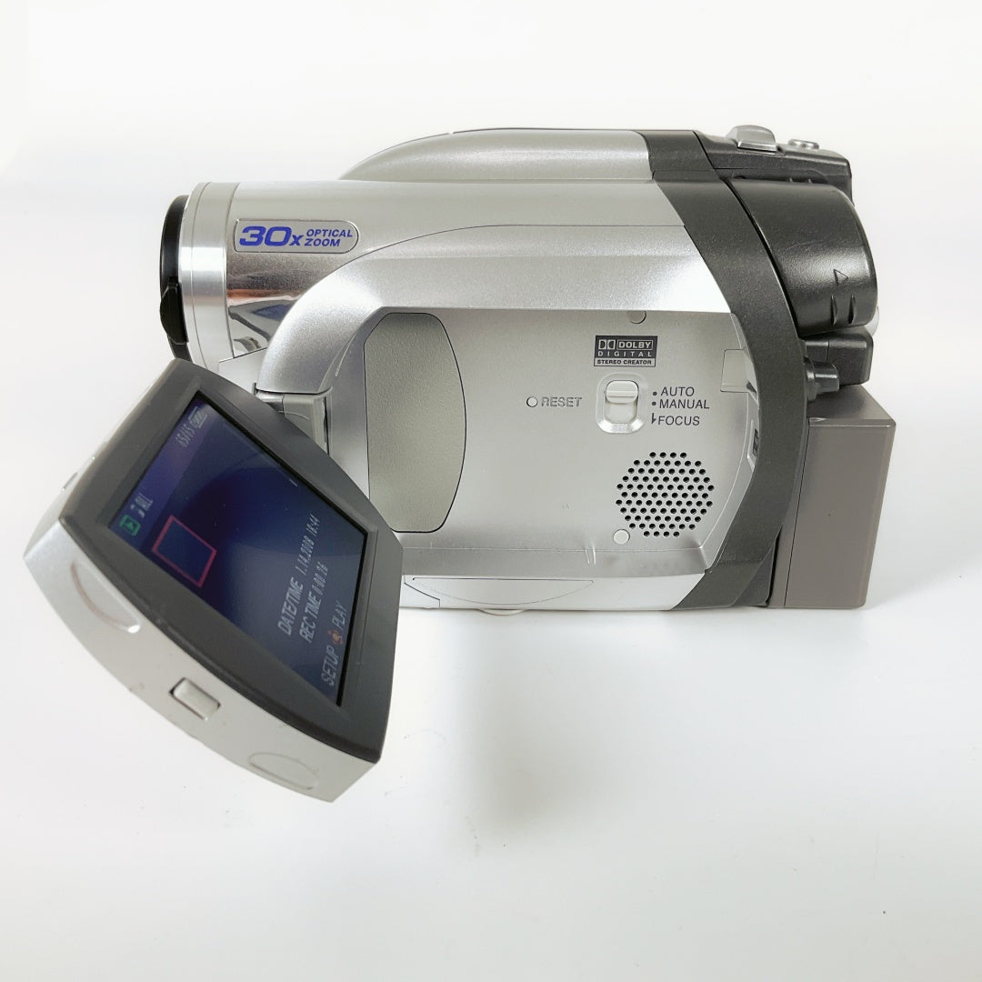 Panasonic VDR-D160 DVD Camcorder – Tested & Working (With Battery & Charger)