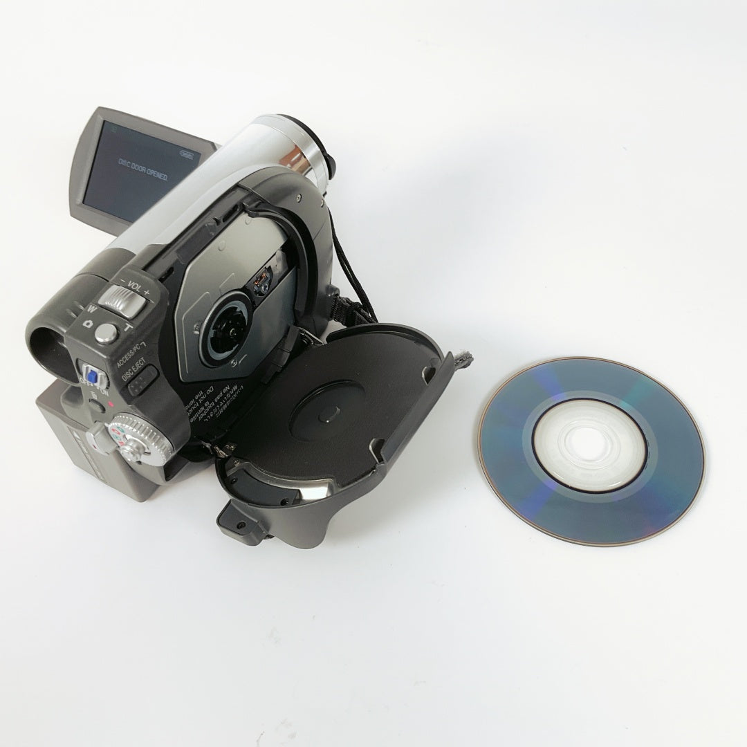 Panasonic VDR-D160 DVD Camcorder – Tested & Working (With Battery & Charger)