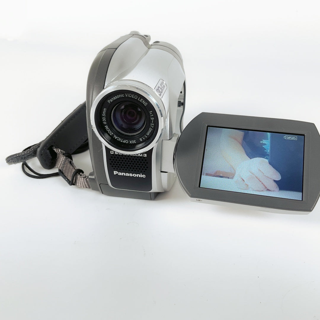 Panasonic VDR-D160 DVD Camcorder – Tested & Working (With Battery & Charger)