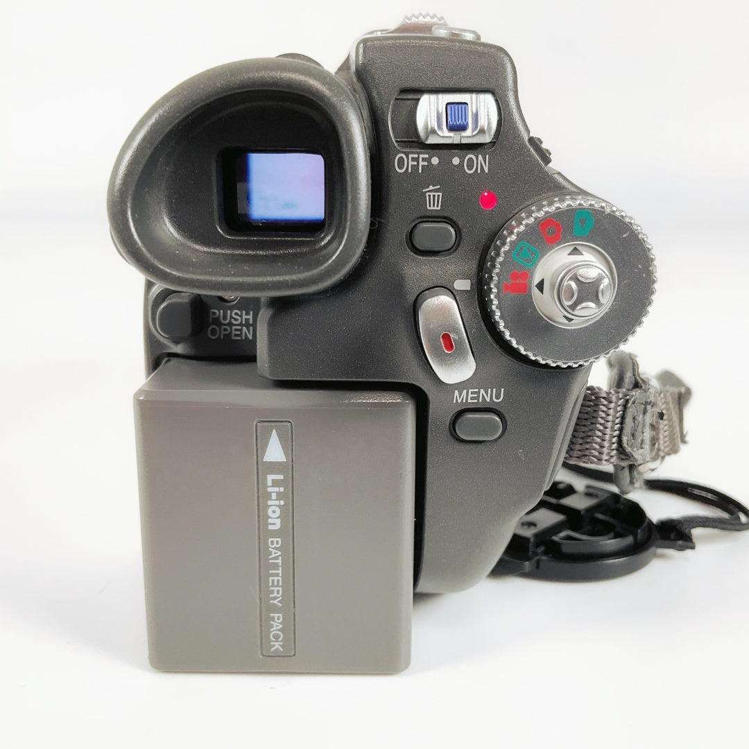 Panasonic VDR-D160 DVD Camcorder – Tested & Working (With Battery & Charger)