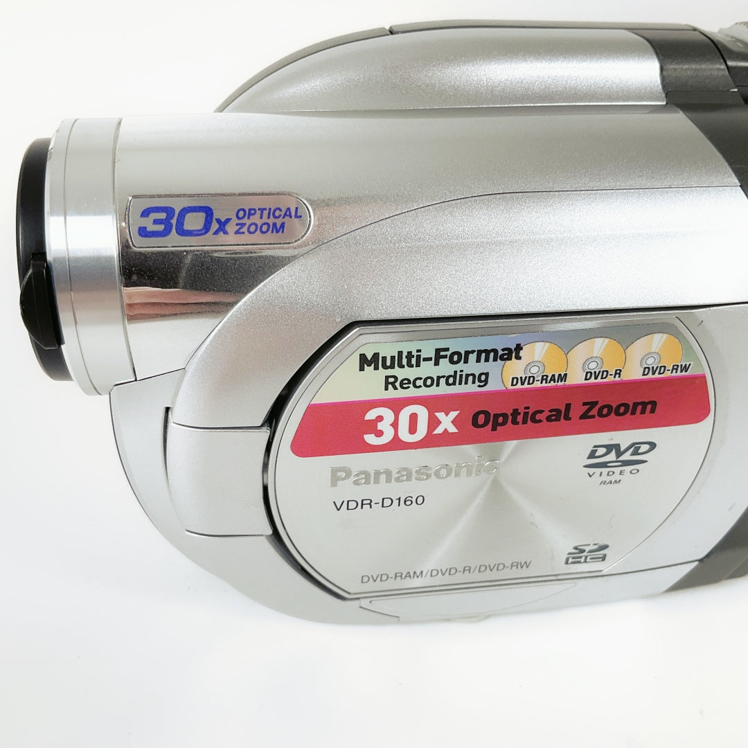 Panasonic VDR-D160 DVD Camcorder – Tested & Working (With Battery & Charger)