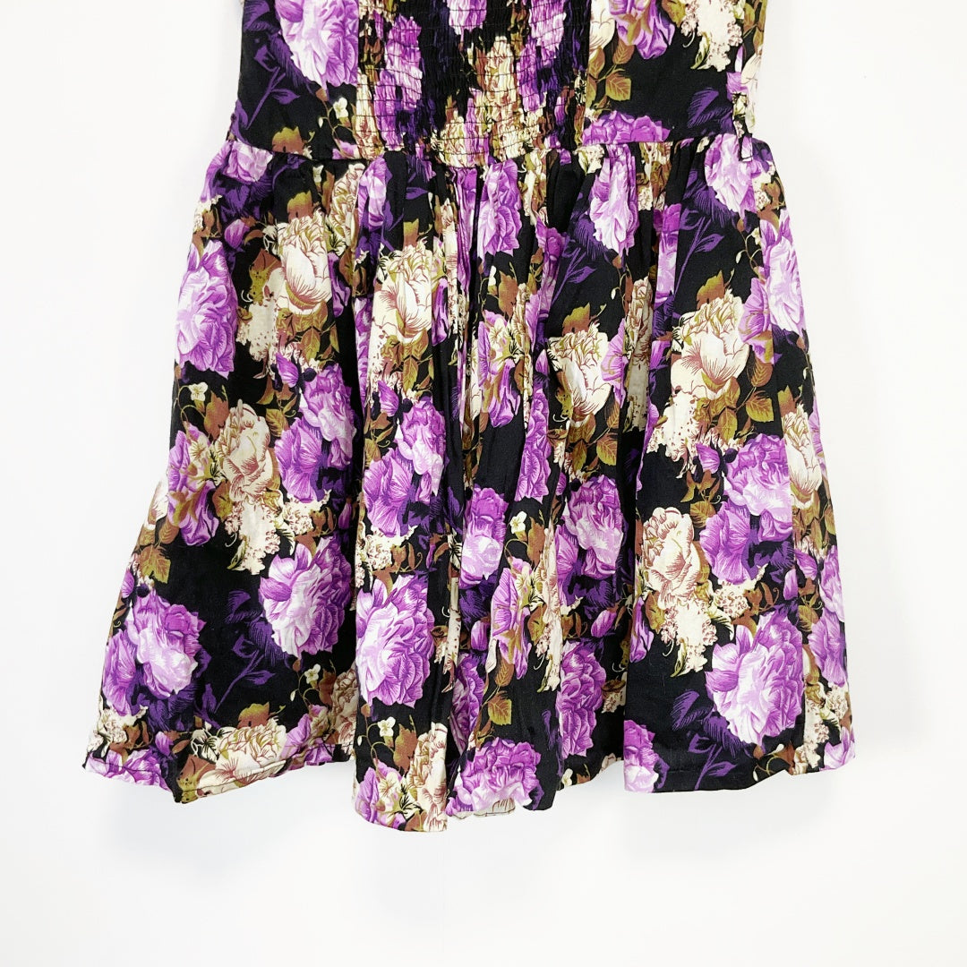 Mooloola - Floral Strapless Mini Dress