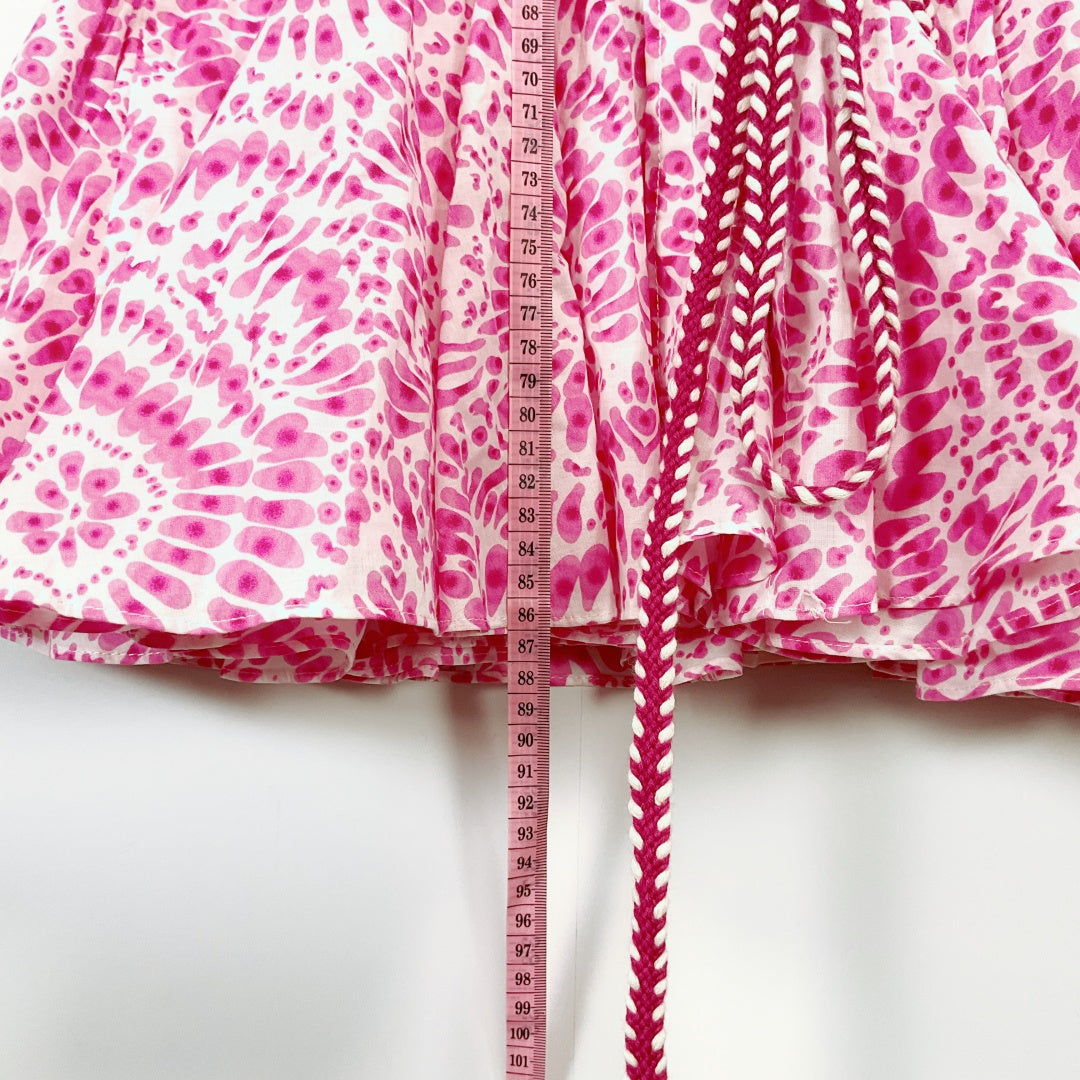 Zara - Tie Dye Collar Bell Style Dress