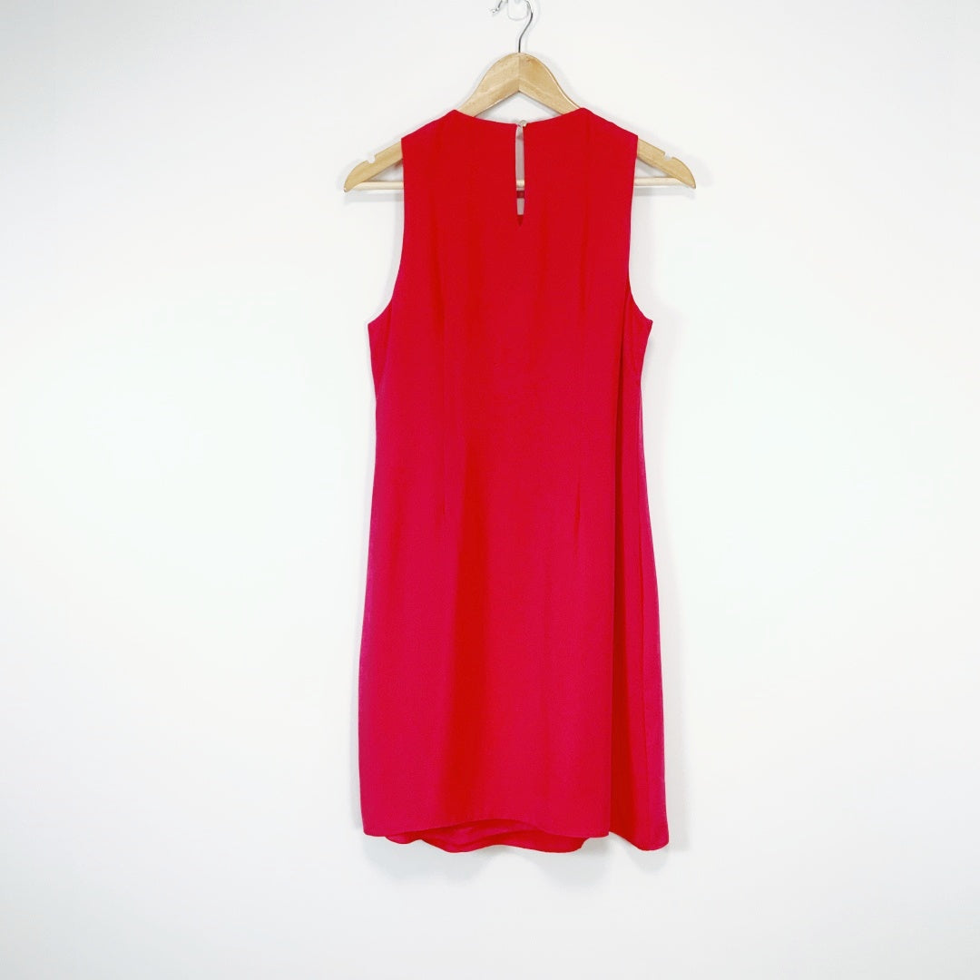 Who's Henri? - Fuchsia Ruffle Dress