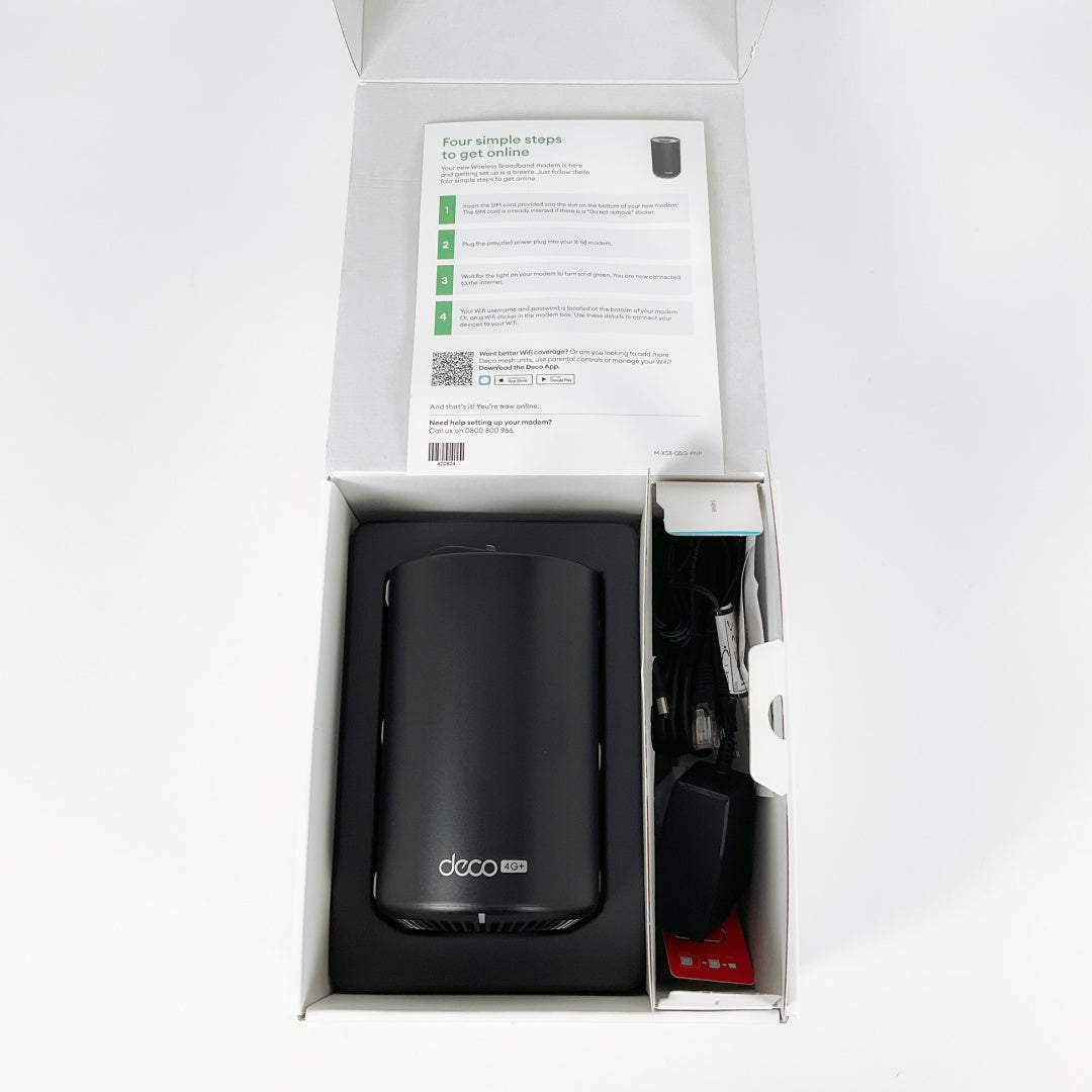 Deco - 4G+ AX3000 Whole Home Mesh Wi-Fi 6 Router