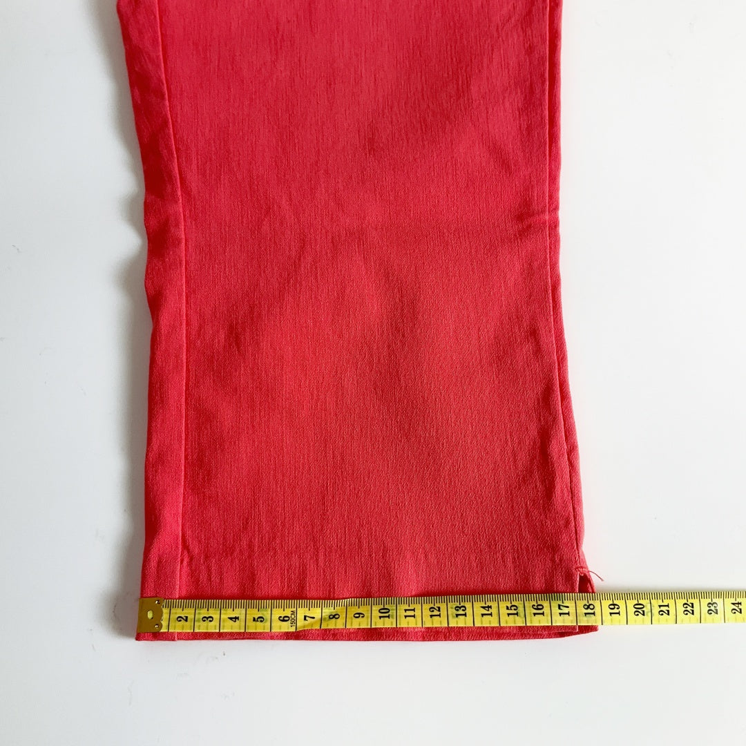 Ella J - Coral Cropped Pants