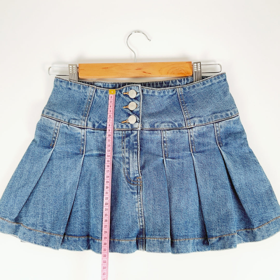 Glassons - Low Rise Denim Mini Skirt