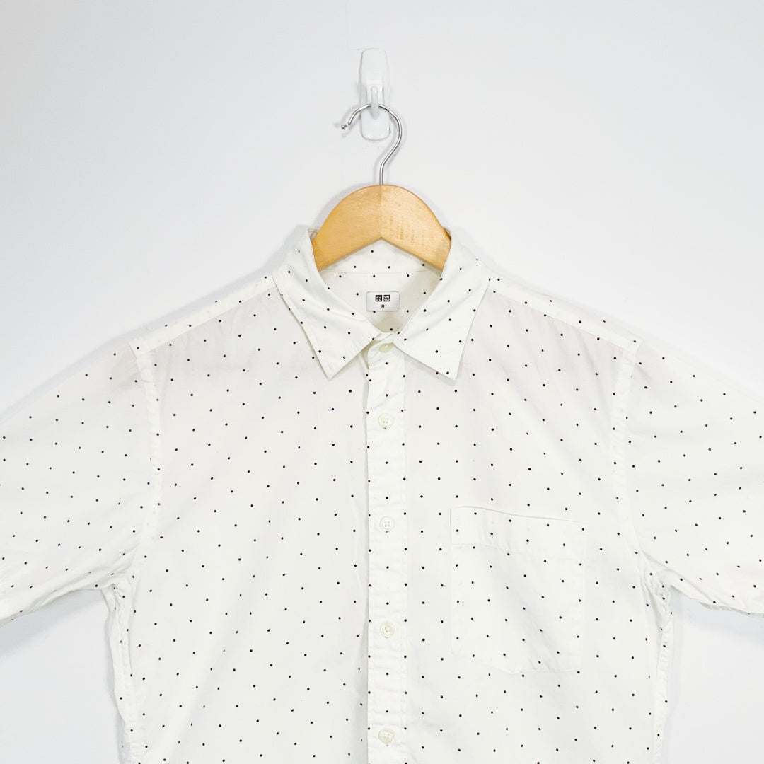 UNIQLO - 100% Cotton Short-Sleeve Shirt