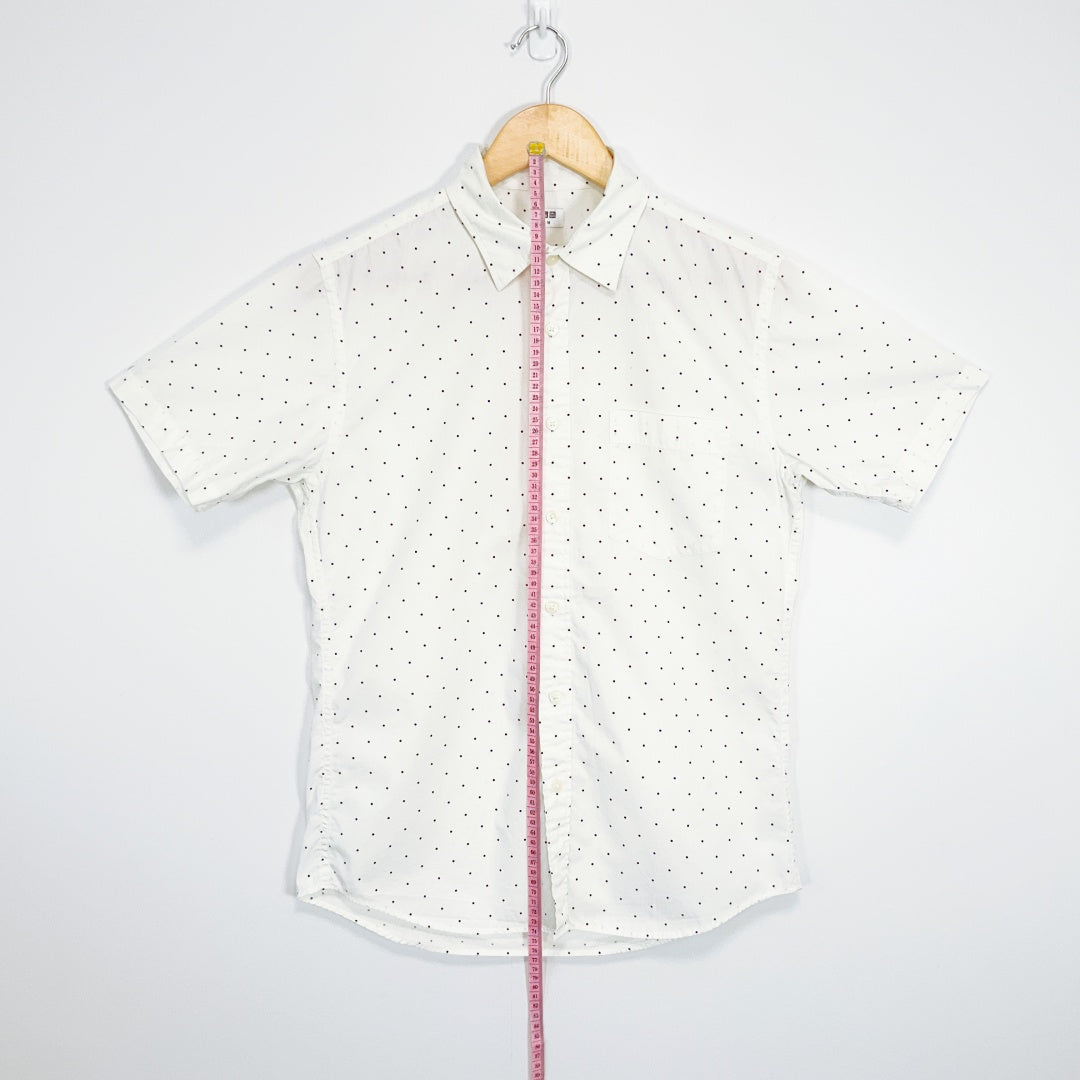 UNIQLO - 100% Cotton Short-Sleeve Shirt