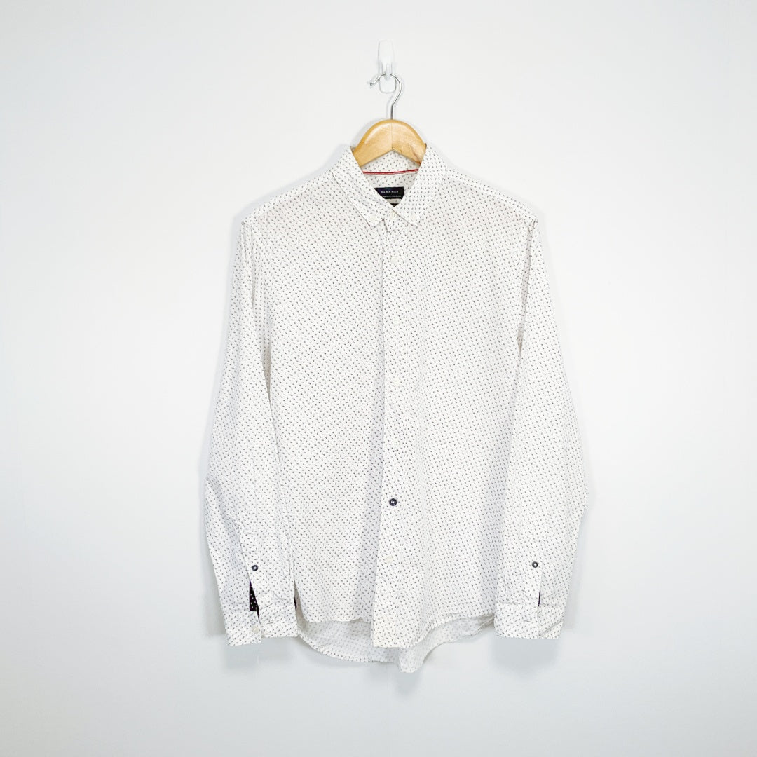 ZARA - Slim Fit Long-Sleeve Shirt