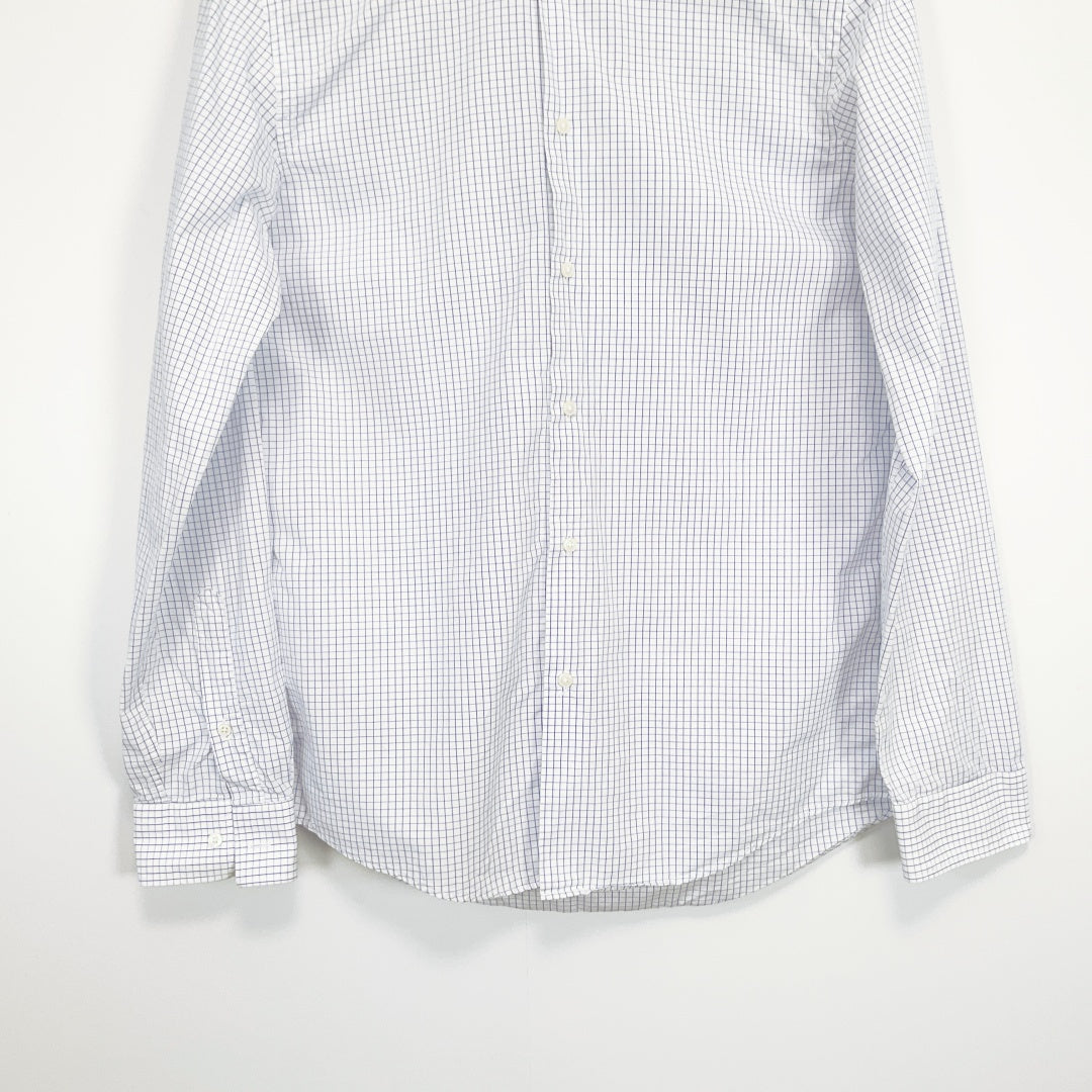 Zara - Slim Fit Light checked 100% Cotton Shirt