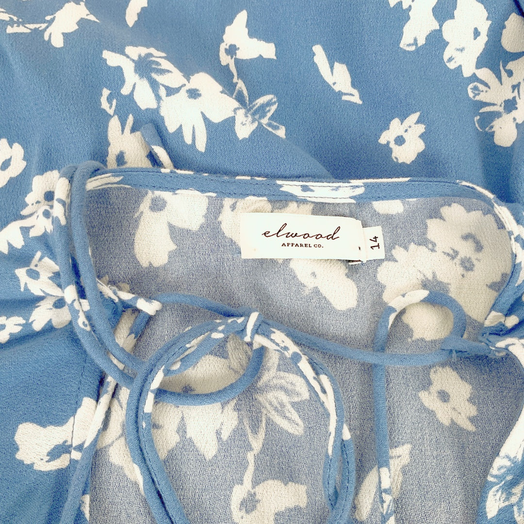 Elwood - Blue Floral Summer Dess