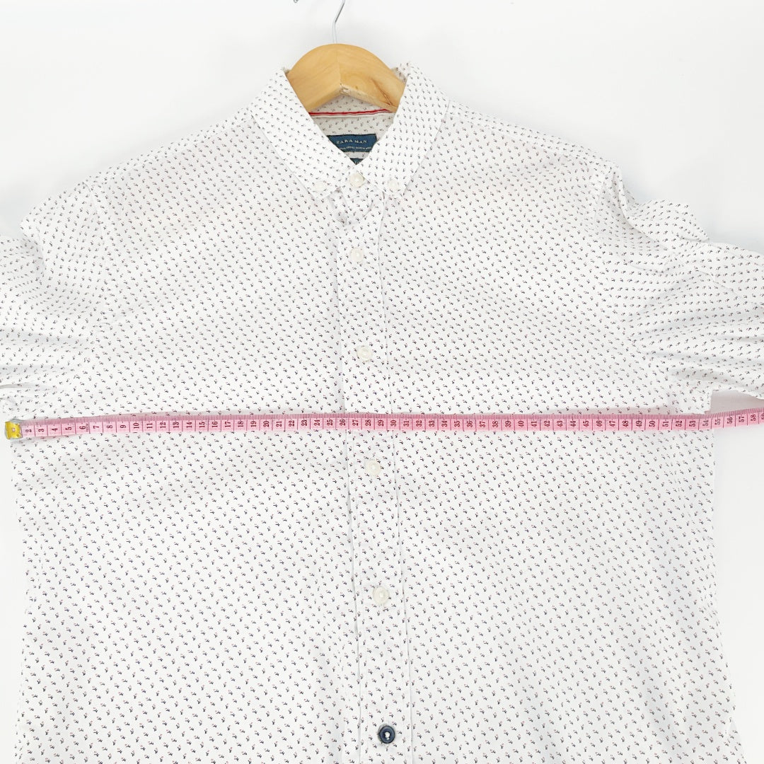 ZARA - Slim Fit Long-Sleeve Shirt