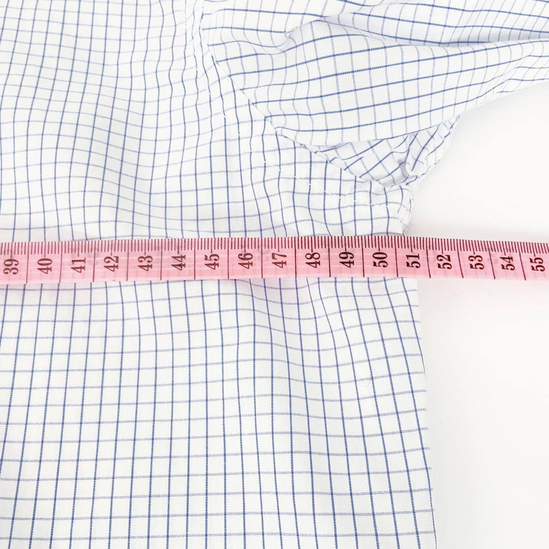 Zara - Slim Fit Light checked 100% Cotton Shirt