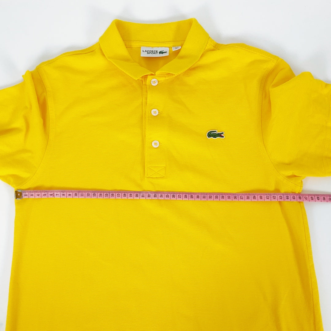 Lacoste - Sport Bright Yellow Cotton Polo