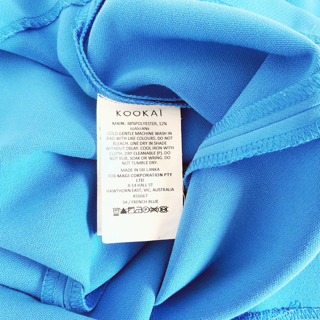 Kookai - Blue Mini Skirt