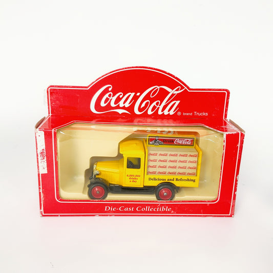 Coca-Cola Yellow “Delicious and Refreshing” Delivery Truck