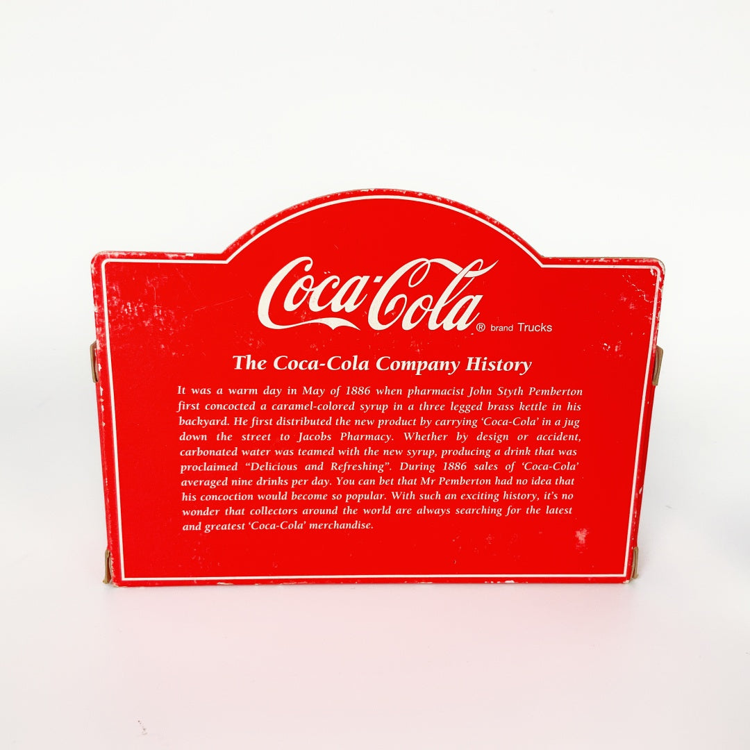 Coca-Cola Yellow “Delicious and Refreshing” Delivery Truck