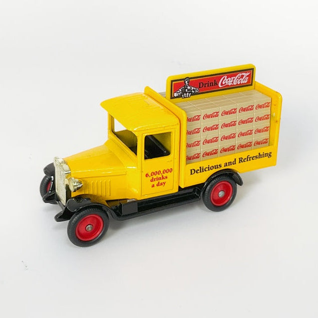 Coca-Cola Yellow “Delicious and Refreshing” Delivery Truck