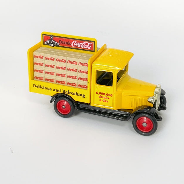 Coca-Cola Yellow “Delicious and Refreshing” Delivery Truck