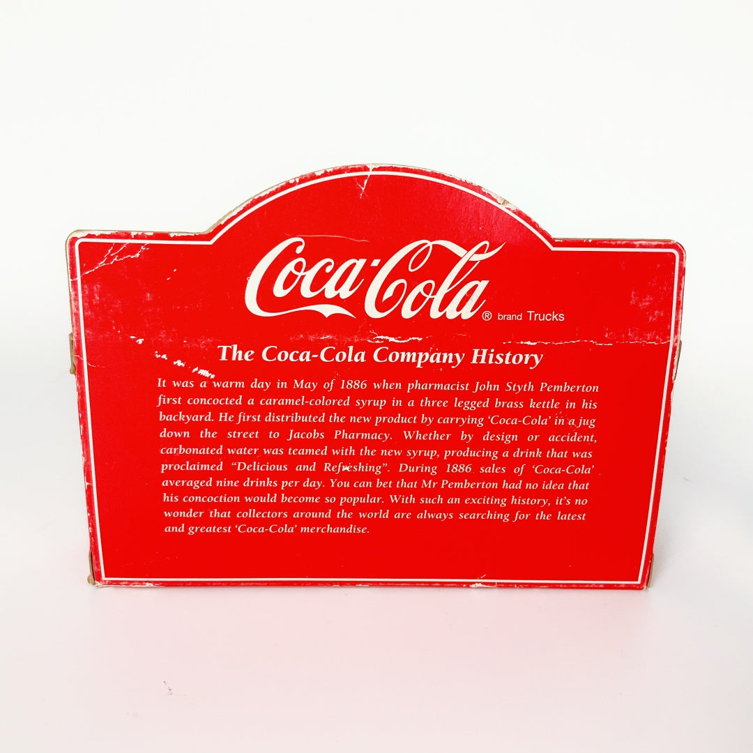 Coca-Cola Blue Delivery Truck – “Have a Coke!” Artwork