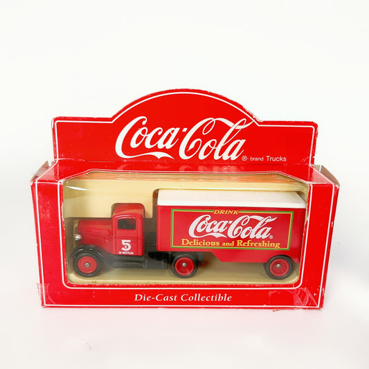 Coca-Cola Die-Cast Truck – Red Delivery Van (#5)