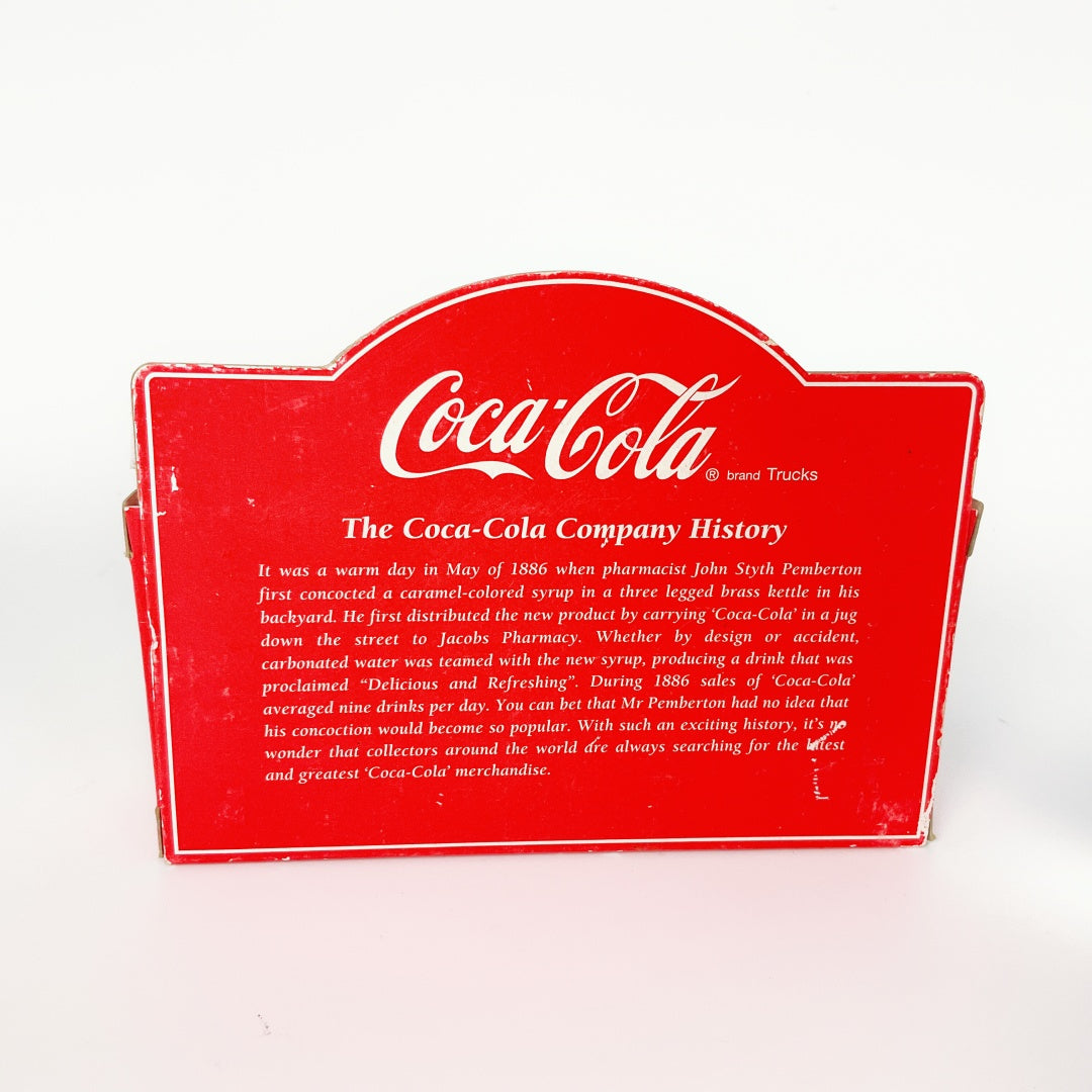 Coca-Cola Die-Cast Truck – Red Delivery Van (#5)
