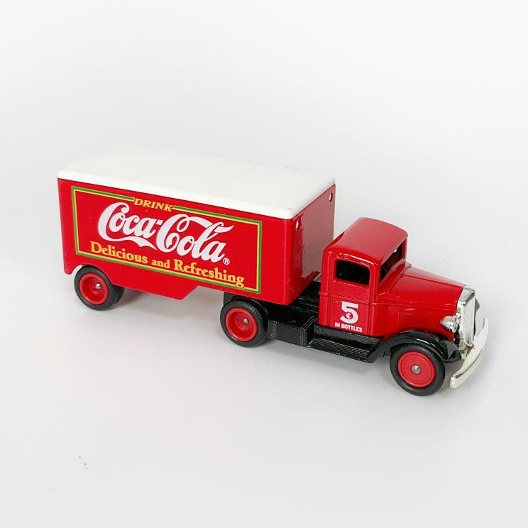 Coca-Cola Die-Cast Truck – Red Delivery Van (#5)