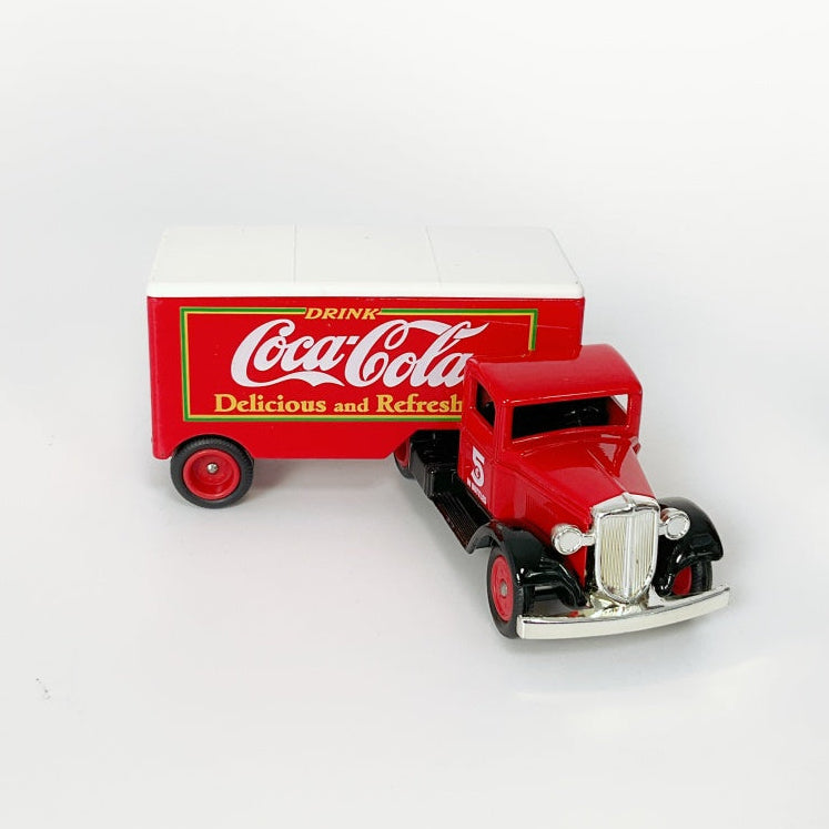 Coca-Cola Die-Cast Truck – Red Delivery Van (#5)