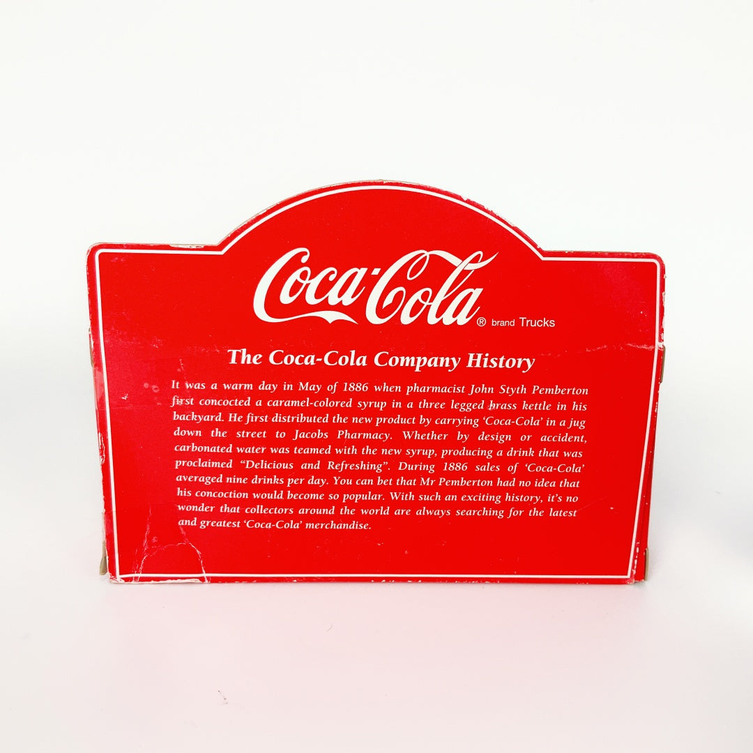 Coca-Cola White & Red Long-Haul Truck